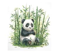 JUMBEAR Panda Eating Bamboo Dishwasher Magnet Cover Waterproof Magnectic Sticker Refrigerator Magnet Decor Home Cabinet Decals Appliances Stickers for Home Kitchen 23"x26"