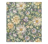 JUMBEAR Retro Flowers Dishwasher Magnet Cover Waterproof Magnectic Sticker Refrigerator Magnet Decor Home Cabinet Decals Appliances Stickers for Home Kitchen 23"x26"