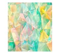 JUMBEAR Shiny Colored Triangle Dishwasher Magnet Cover Waterproof Magnectic Sticker Refrigerator Magnet Decor Home Cabinet Decals Appliances Stickers for Home Kitchen 23"x26"