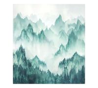 JUMBEAR Smoky Green Mountains Dishwasher Magnet Cover Waterproof Magnectic Sticker Refrigerator Magnet Decor Home Cabinet Decals Appliances Stickers for Home Kitchen 23"x26"