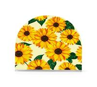 JUMBEAR Sunflower Napkin Holder for Tables,Paper Napkins Holder for Restaurant Decor Kitchen Bar Restaurant Accessories