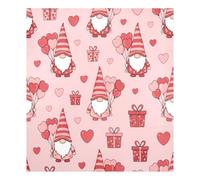 JUMBEAR Valentine's Day Cute Gnome Dishwasher Magnet Cover 23x26in,Reuseable Refrigerator Magnet Cover Decal Fridge Microwave Stickers Kitchen Decor