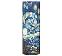 JUMBEAR Van Gogh Starry Sky Vase for Flowerse -Clear Vase Rustic Home Décor for Modern Farmhouse, Ideal Shelf,Table & Entryway Decor