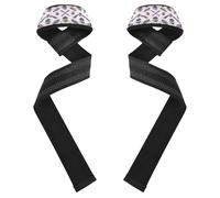 JUMBEAR Weight Lifting Straps Colorful Tribal Feathers Support Padded Neoprene for Bodybuilding Weightlifting Workout,Soft Cotton, Strength Training Gym Fitness
