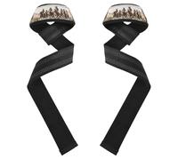 JUMBEAR Weight Lifting Straps Western Cowboy Crossing The Desert Support Padded Neoprene for Bodybuilding Weightlifting Workout,Soft Cotton, Strength Training Gym Fitness