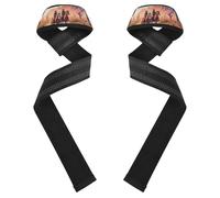JUMBEAR Weight Lifting Straps Western Cowboy Crossing The Desert Support Padded Neoprene for Bodybuilding Weightlifting Workout,Soft Cotton, Strength Training Gym Fitness