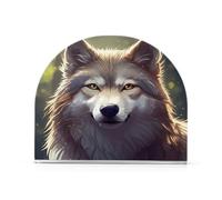 JUMBEAR White Wolf Napkin Holder for Tables,Paper Napkins Holder for Restaurant Decor Kitchen Bar Restaurant Accessories