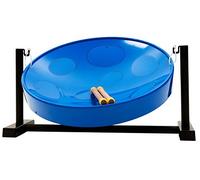 Jumbie Jam W1085 Table Top Steel Pan Kit - Beginner Steel Drum, Blue, 9.25 in*12.0 in*18.0 in