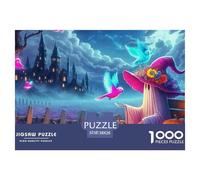 Jumbie Pumpkins 1000 Piece Jigsaw Puzzle for Adults And Kids - Halloween Pumpkin Premium Quality, Rewarding, DIY Wall Decor, 'What Happens Next' 38x26cm/1000pcs