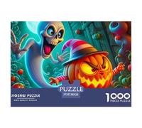 Jumbie Pumpkins 1000 Piece Jigsaw Puzzle for Adults - Colourful, Challenging & Brainteasing Adult Jigsaws38x26cm/1000pcs