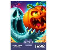 Jumbie Pumpkins, 1000-piece Jigsaw Puzzle, Interactive Tabletop Amusement Inspiring Friendly Rivalry Laughter Engagement, Great Choice for Gatherings Celebrations Shared Recreational Moments, Suitable