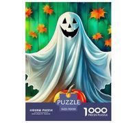 Jumbie Pumpkins 1000 Pieces Halloween Paper Jigsaw Puzzle - "What Happens Next" Educational Game for Adults & Kids | 70x50cm/1000pcs