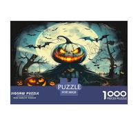 Jumbie Pumpkins1000Piece JigsawPuzzlePumpkin Food ForAdult Colourful Brainteasing Age12+byth Challenging The Impossible Difficult Game Brainteasing Adults Jigsaw Puzzle 38x26cm/1000pcs