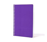 Jumble and Co Convo B6 Wiro Bound Ruled Notebook - Royal Mess Purple Royal mess purple (B6)
