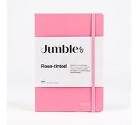 Jumble & Co Moodler 2023 Week to View Diary - Tinted Pink - A5 Week to View Diary with Dotted Pages