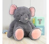 Jumbo 100Cm Elephant Plush Soft Toy Giant Stuffed Animal Super Cuddly Gift