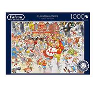 Jumbo 11223 Falcon de Luxe-Christmas on Ice Jigsaw Puzzle
