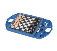 Jumbo 12763 Chess and Draughts Travel Edition Board Game