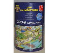 Jumbo 19033 Jan van Haasteren 300 pieces chaos on the campsite new & original...