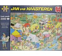 Camping in the Forest 2000 Piece Jigsaw Puzzle
