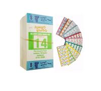 Jumbo 8 Ticket-6 To View Bingo Book One Size