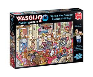Jumbo 81905 Wasgij Mystery 10 Finally Spring Jigsaw Puzzle 1000 Pieces