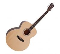 Jumbo Acoustic Guitar by Gear4music Natural