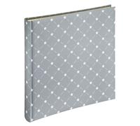 Jumbo Album "Skies II", 30 x 30 cm, 60 White Pages, Grey
