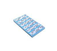 Jumbo Bingo Ticket Singles, 6 to View Pad, Blue