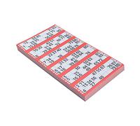 Jumbo Bingo Tickets pads 6 to view (Red)