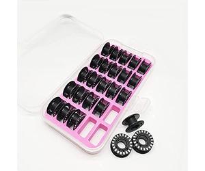 Jumbo Bobbins Replacement Compatible with Bernina B435, B475QE, B485, B480, B500 Embroidery, B535, B540, B570QE, B590, B700E, B710, B720, B740, B750 Quilters Edition, 0332107001 (25pcs/Box)