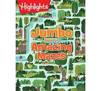 Jumbo Book of Amazing Mazes: Maze Puzzle Book for Kids Packed with Over 175 Puzzles, Code-Word Mazes, Quiz Mazes and Logic Games for Kids 6 and Up