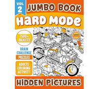 Jumbo Book of Hard Mode Hidden Pictures 2