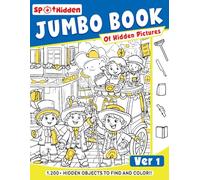 Jumbo Book of Hidden Pictures ver 1: Find and Enjoy the Fun in Each Puzzle | Perfect for Family Time and Game Nights