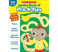 Jumbo Book of Pre-K Fun Workbook