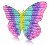 Jumbo Butterfly Pop for Girls It is 15.75 Inch 162 Bubbles Extra Large Pop Popping Fidget Toys Giant Butterfly Toy Huge Big Jumbo Pop Fidget Toy St