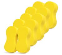 Jumbo Car Wash Sponge Pack of 10 Extra Large - Anti-Scratch Super Absorbent Multi-Purpose Cleaning Sponges for Car Exterior, Windows, Wheels, Windscreen & Bodywork Detailing