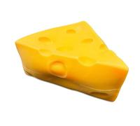 Jumbo Cheese Squishy Toy 20cm - Slow Rising Soft PU Foam Kawaii Food Fidget for Kids & Adults - Novelty Collectible, Party Bag Fillers & Fun Gifts