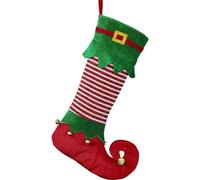 Jumbo Christmas Stocking Xmas Fireplace Hanging Stocking Holiday Decorations Stockings Gift Bag Xmas Party Ornament