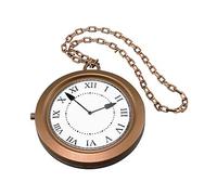 Bristol Novelty Ltd Jumbo Clock Medallion – Gold-Toned 80s Run DMC Style – 1 Pc