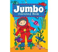 Jumbo Coloring Book: First Coloring Book for Toddlers/152 Easy Coloring Pages for Kids - Blue