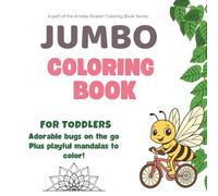 Jumbo Coloring Book for Toddlers: Bugs on the Go + Playful Mandalas | Fun and Easy First Coloring Book for Kids Ages 3-6: coloring book bugs & mandalas