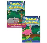 Jumbo Colouring Books for Children | Copy Colour Book | Drawing, Coloring and Art Book for Boys and Girls Age 6-10 Year Old Level 3 & 4