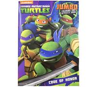 Jumbo Colring And Activity Book Teenage Mutant Ninja Turtles Jumbo Coloring & Activity Book 96pgs~ Shell Shocked