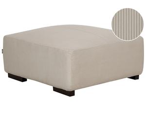 Jumbo Cord Ottoman Beige LUNGO