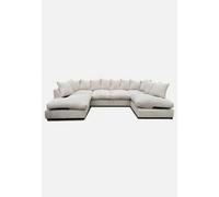 Jumbo Cord U Shape Cream Scatterback