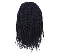 Jumbo Crochet Twist Braids Ombre Synthetic Senegalese Havana Mambo Twist Hair Extensions 12 24inch24inch^^^1b