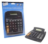 Jumbo Desktop Calculator 8 Digit Large Button School Home Office Battery Solar