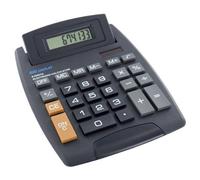Jumbo Desktop Calculator 8 Digit Large Button School Home Office Battery Solar Shopmonk