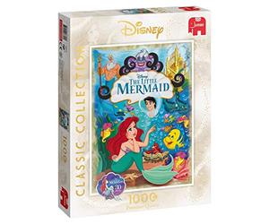 Jumbo, Disney Classic Collection - The Little Mermaid, Disney Jigsaw Puzzles for Adults, 1,000 piece